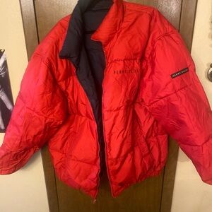 Perry Ellis Red/ black Puffer Jacket